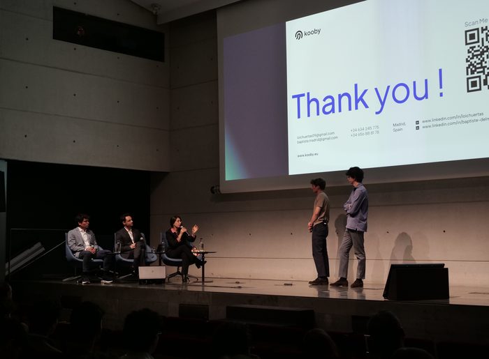 Astghik Zakharyan as Shark, at Shark Tank ESADE