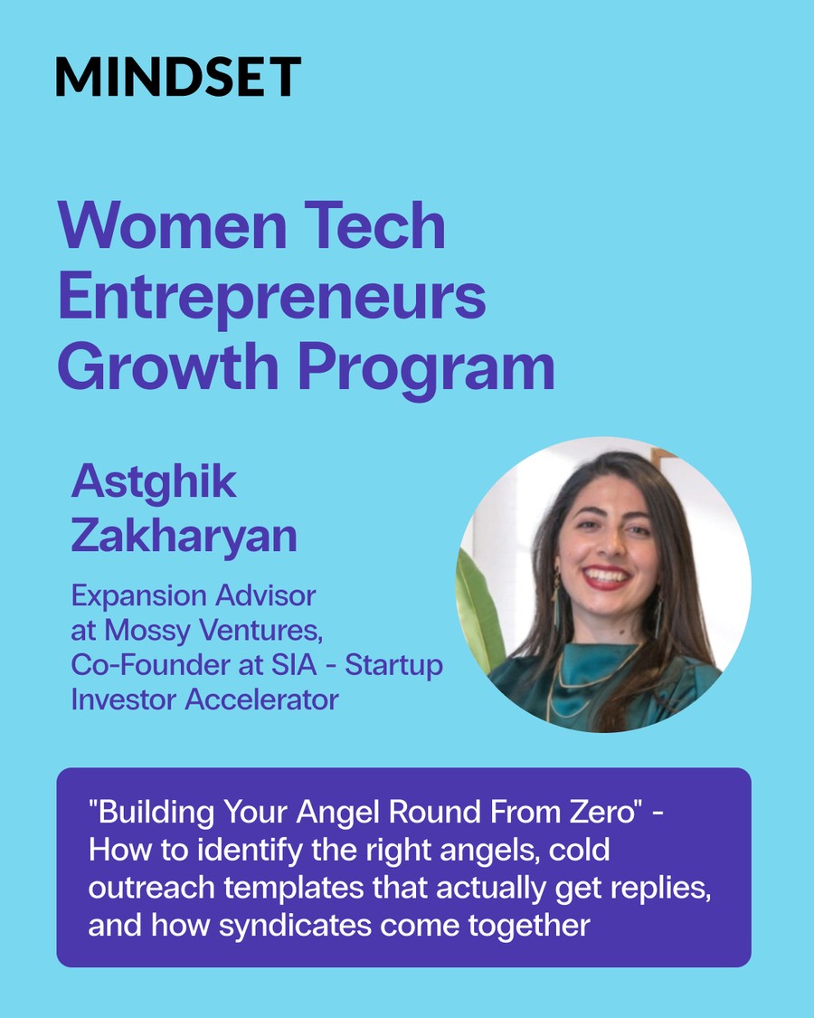 Mindset Mentorship Program session with Astghik Zakharyan